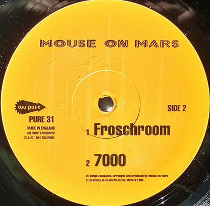 Mouse On Mars : Frosch (12")