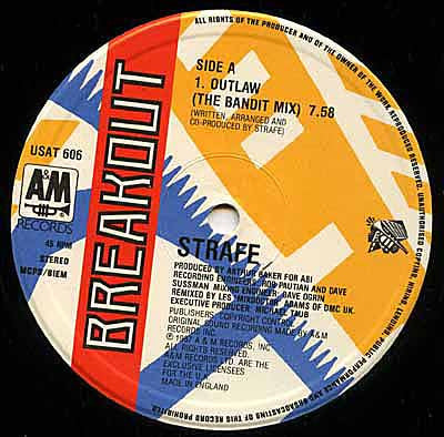 Strafe : Outlaw (The Bandit Mix) (12")
