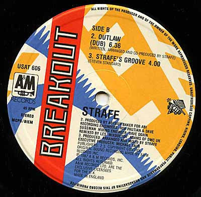 Strafe : Outlaw (The Bandit Mix) (12")