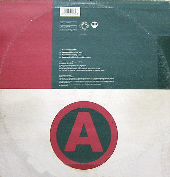 DJ Misjah & DJ Tim : Access (12")