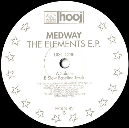 Medway : The Elements E.P. (Disc One) (12", EP, Gen)