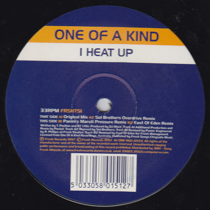 One Of A Kind : I Heat Up (12")