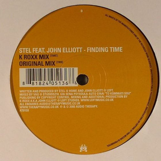 Stel Feat. John Elliott (2) : Finding Time (12")