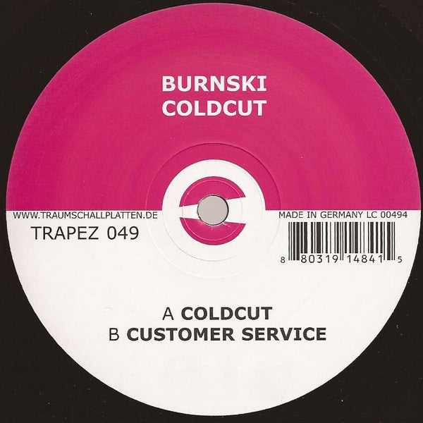 Burnski : Coldcut (12", Single)