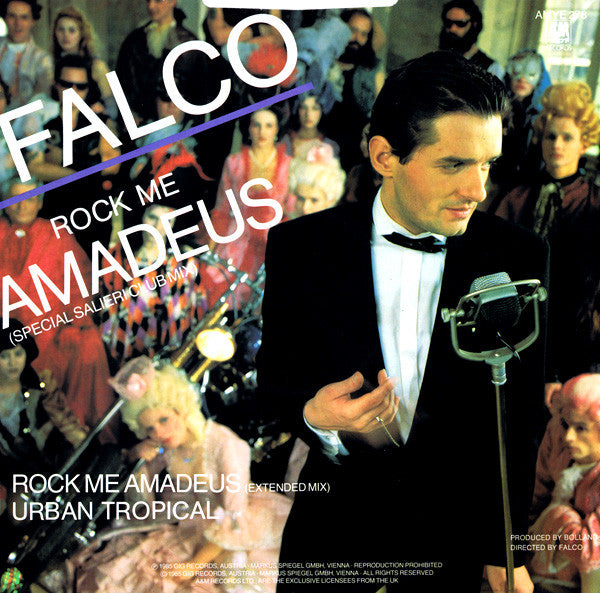 Falco : Rock Me Amadeus (Special Salieri Club Mix) (12", Single)