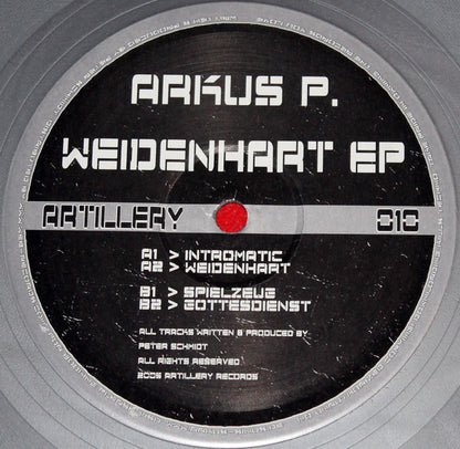 Arkus P. : Weidenhart EP (12", EP, Ltd, Sil)
