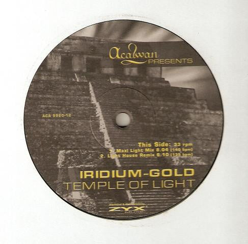 Iridium-Gold* : Temple Of Light (12")