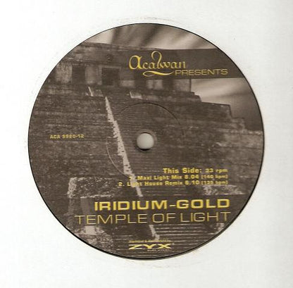 Iridium-Gold* : Temple Of Light (12")