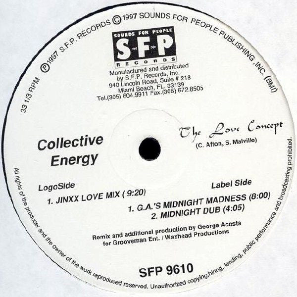 Collective Energy : The Love Concept (12")