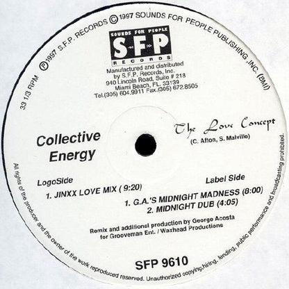 Collective Energy : The Love Concept (12")