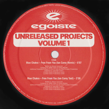 Various : Unreleased Projects Volume 1 (12")