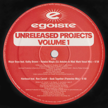 Various : Unreleased Projects Volume 1 (12")