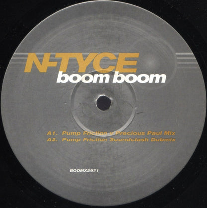 N-Tyce : Boom Boom (Mixes) (12")