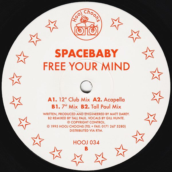 Spacebaby : Free Your Mind (12")