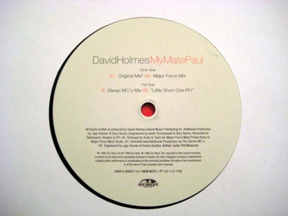 David Holmes : My Mate Paul (12")