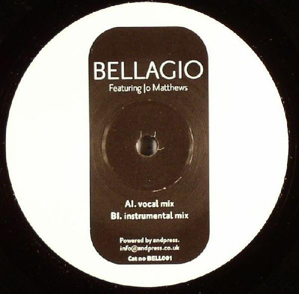 Bellagio Feat. Jo Matthews : Unknown (12", Promo)