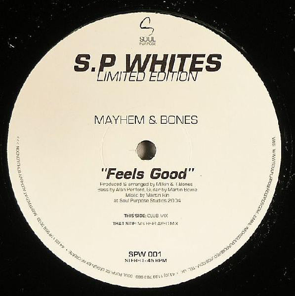 Mayhem & Bones : Feels Good (12", Ltd)