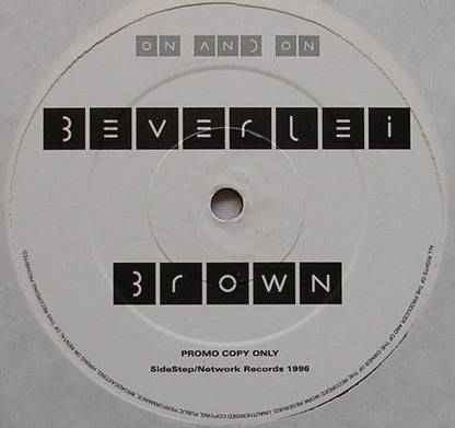 Beverlei Brown : On And On (2x12", Promo)
