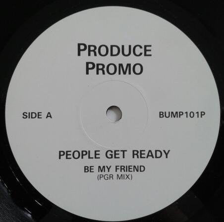 People Get Ready : Be My Friend (12", Promo)