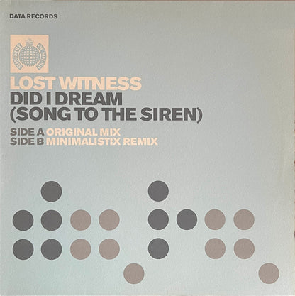 Lost Witness : Did I Dream (Song To The Siren) (12")