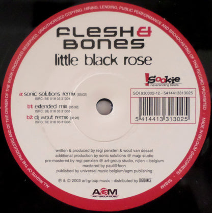 Flesh & Bones : Little Black Rose (12")