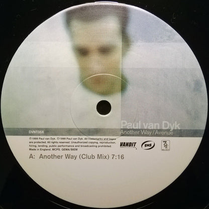 Paul van Dyk : Another Way / Avenue (12")