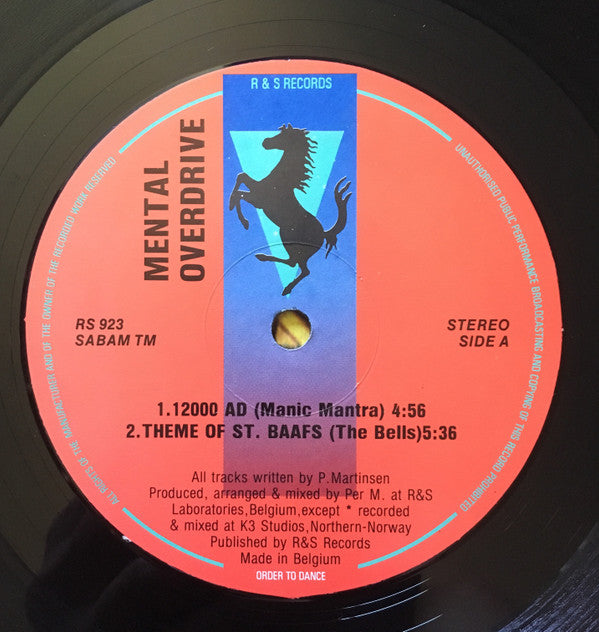 Mental Overdrive : 12000 AD (12")