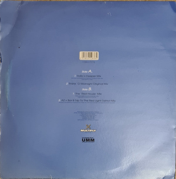 Frank 'O Moiraghi Featuring Amnesia (5) : Feel My Body (12")