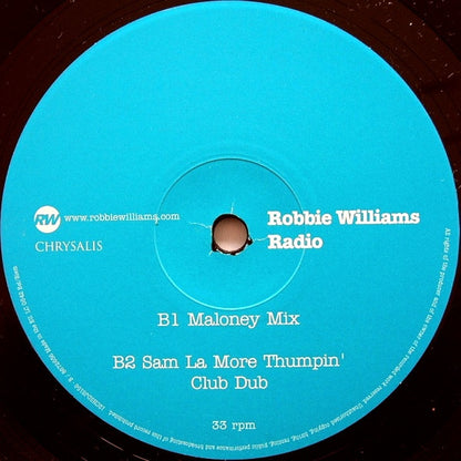 Robbie Williams : Radio (12", Promo)