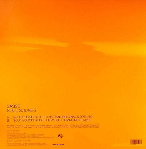 Sasse : Soul Sounds (12", Maxi)