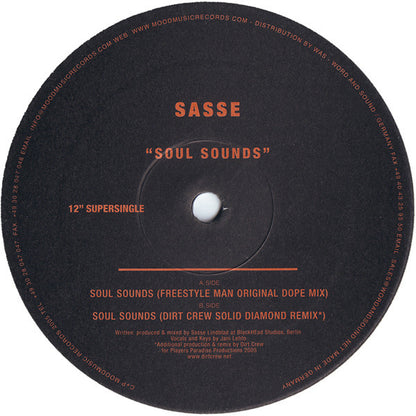 Sasse : Soul Sounds (12", Maxi)