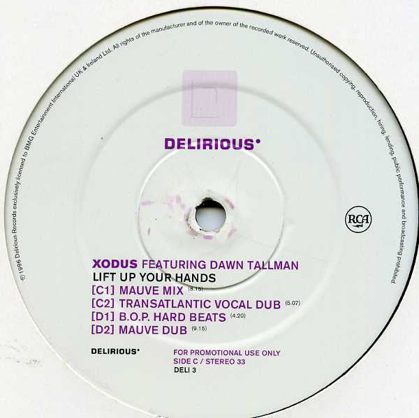 Xodus : Lift Up Your Hands (2x12", Promo)