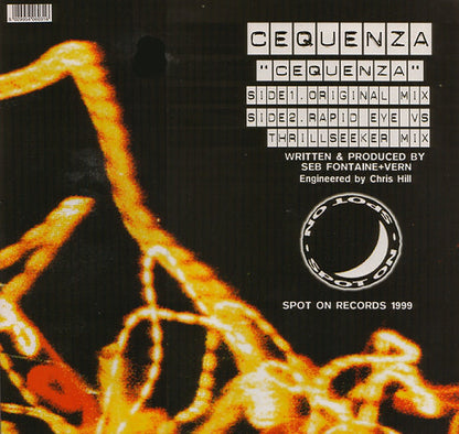 Seb Fontaine + Jules Vern Present Cequenza : Cequenza (12")