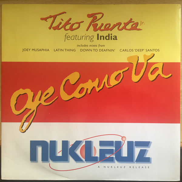 Tito Puente Jr. & The Latin Rhythm Feat. Tito Puente, India & Cali Aleman : Oye Como Va (12")