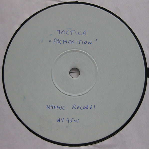 Tactica : Premonition (12", Promo, W/Lbl)