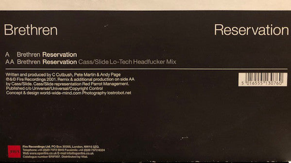 Brethren : Reservation (12")