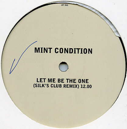 Mint Condition : Let Me Be The One (12", Promo)