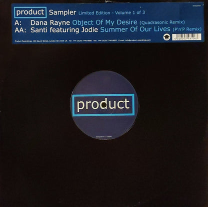 Dana Rayne / Santi (22) Featuring Jodie (6) : Limited Edition - Volume 1 Of 3 (12", Ltd, Smplr)