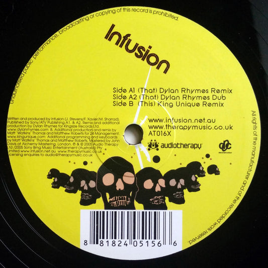 Infusion : Girls Can Be Cruel (Remixes Part 2) (12")
