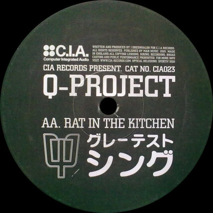 Q Project : Greatest Thing / Rat In The Kitchen (12")