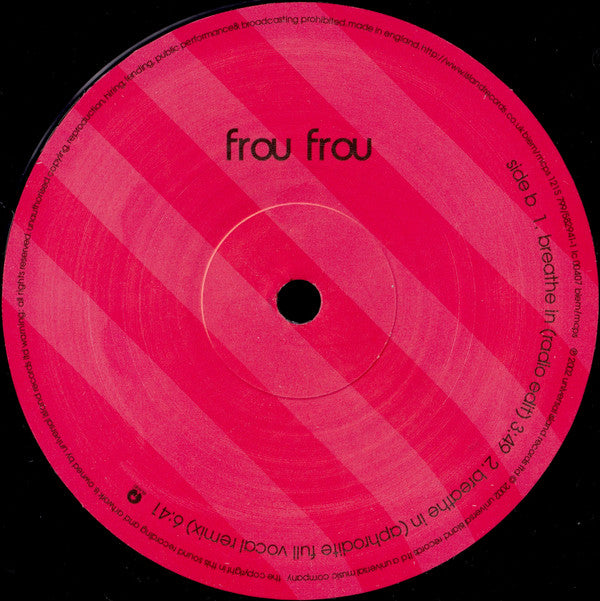 Frou Frou : Breathe In (12")