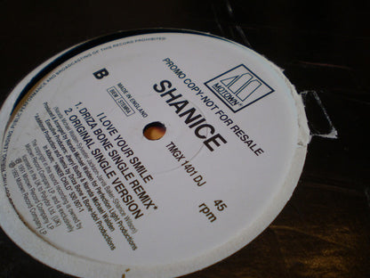 Shanice : I Love Your Smile (Driza Bone Remix) (12", Promo)