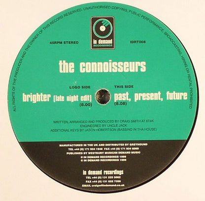 The Connoisseurs : Past, Present, Future (12")