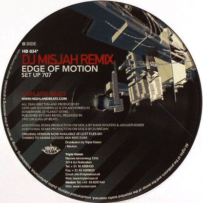 Edge Of Motion : Set Up 707 (Remixes) (12")