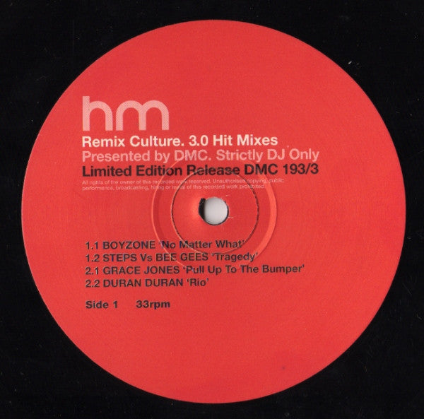 Various : Hit Mixes 193 (12", Ltd)