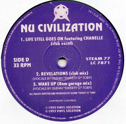 Nu Civilization : Nu Civilization (2xLP, Album)