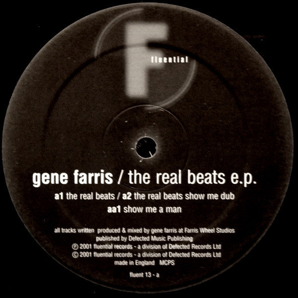 Gene Farris : The Real Beats E.P. (12", EP)