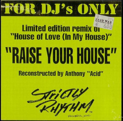 Smooth Touch : House Of Love (In My House) (12", S/Sided, Ltd)