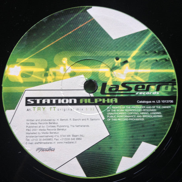 Station Alpha : Try It (12")