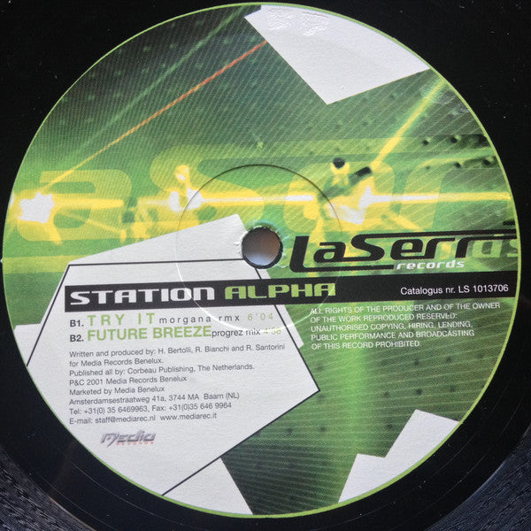 Station Alpha : Try It (12")